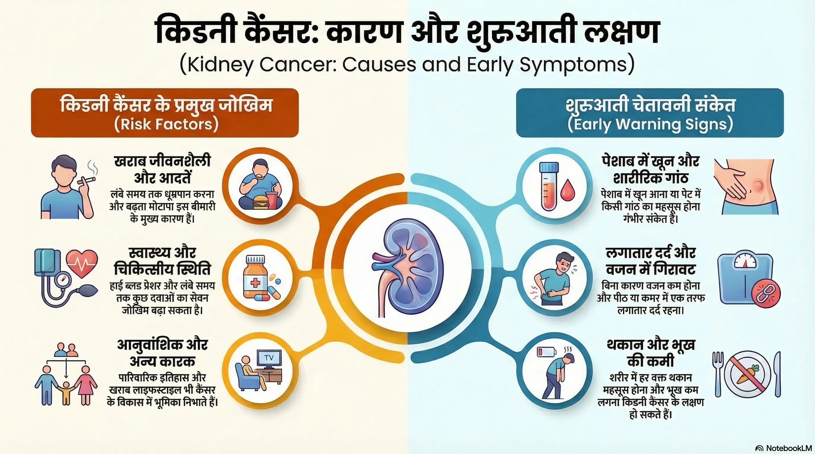 kidney cancer details in Hindi
