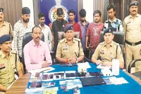 पुलिस ने 7 आरोपी को दबोचा (फोटो सोर्स- पत्रिका)