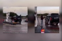 Sirohi Shivganj viral video, Rajasthan petrol pump stunt, diesel car wash video, Shivganj petrol pump news, Rajasthan viral stunt news, Sirohi local news update, dangerous stunt petrol pump, Rajasthan social media viral, Shivganj police news, petrol pump safety violation, Rajasthan risky stunt case, Sirohi breaking news, viral video Rajasthan, petrol pump incident India, Shivganj latest news