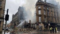 Glasgow Central Station Scotland Fire