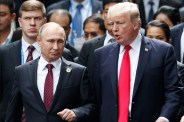 Vladimir Putin and Donald Trump