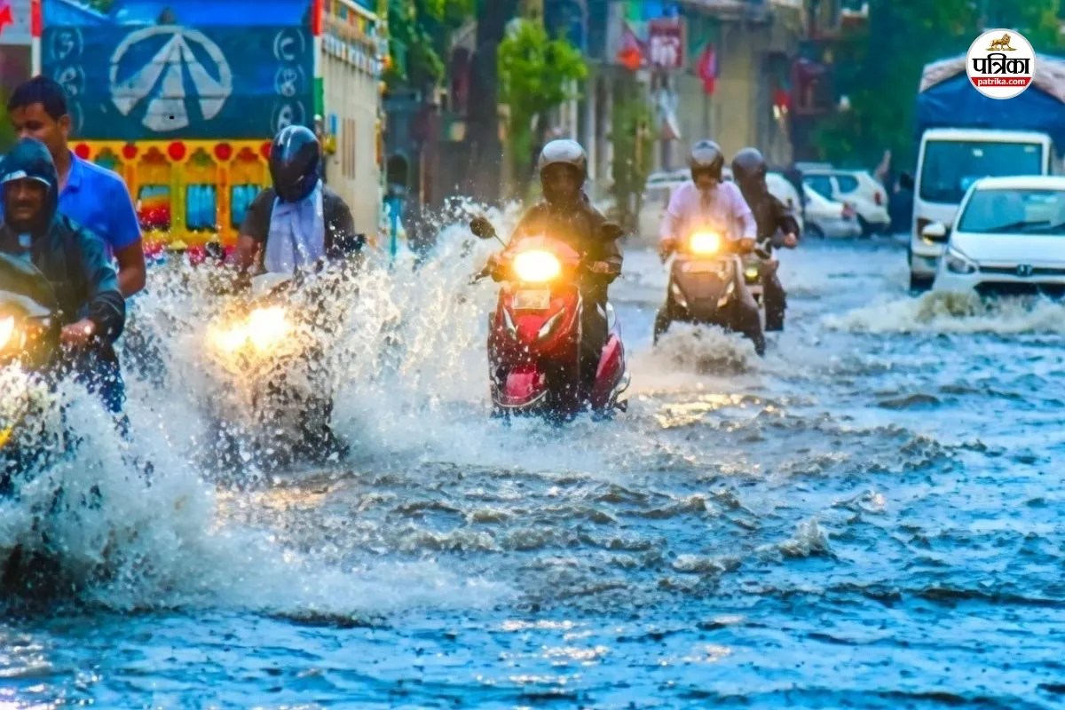 Rajasthan Rain IMD Prediction Within 2 Hours Rajasthan These 2 Districts Rain Thunder 20–30 KMPH speed blow Winds