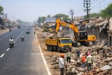 indore road widening