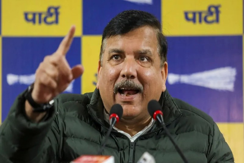 AAP leader Sanjay Singh demanded cancellation of Delhi elections
