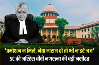 Supreme Court judge Justice BV Nagarathna gave advice to the judges