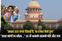 The Supreme Court was also surprised by the issue of maintenance