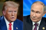 Donald Trump and Vladimir Putin