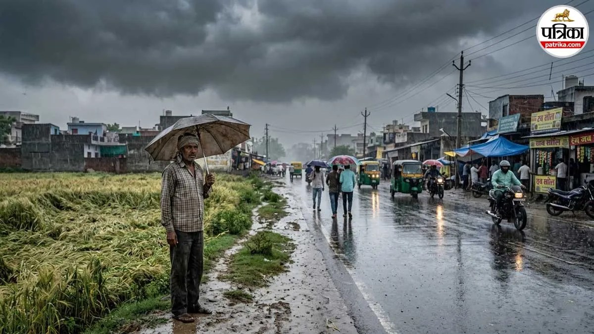 up weather rain moradabad agra crop damage