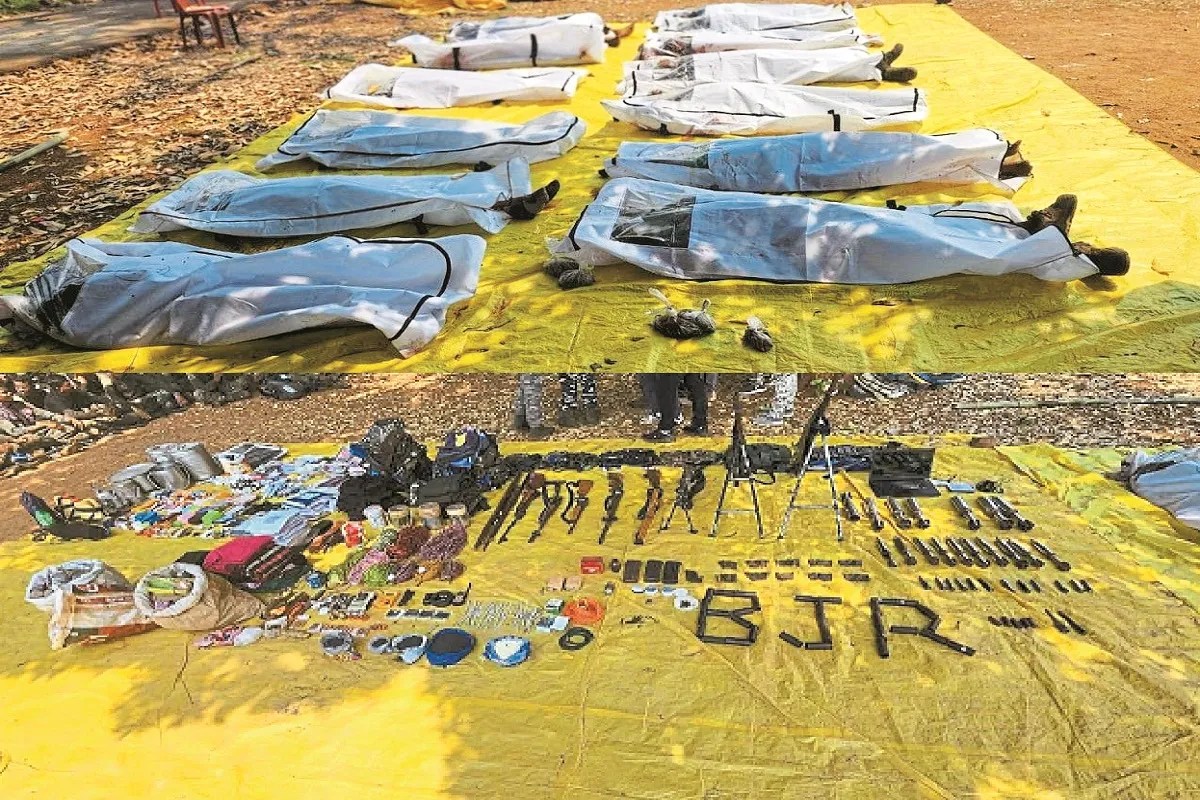 नक्सल नेटवर्क की टूटी कमर (photo source- Patrika)