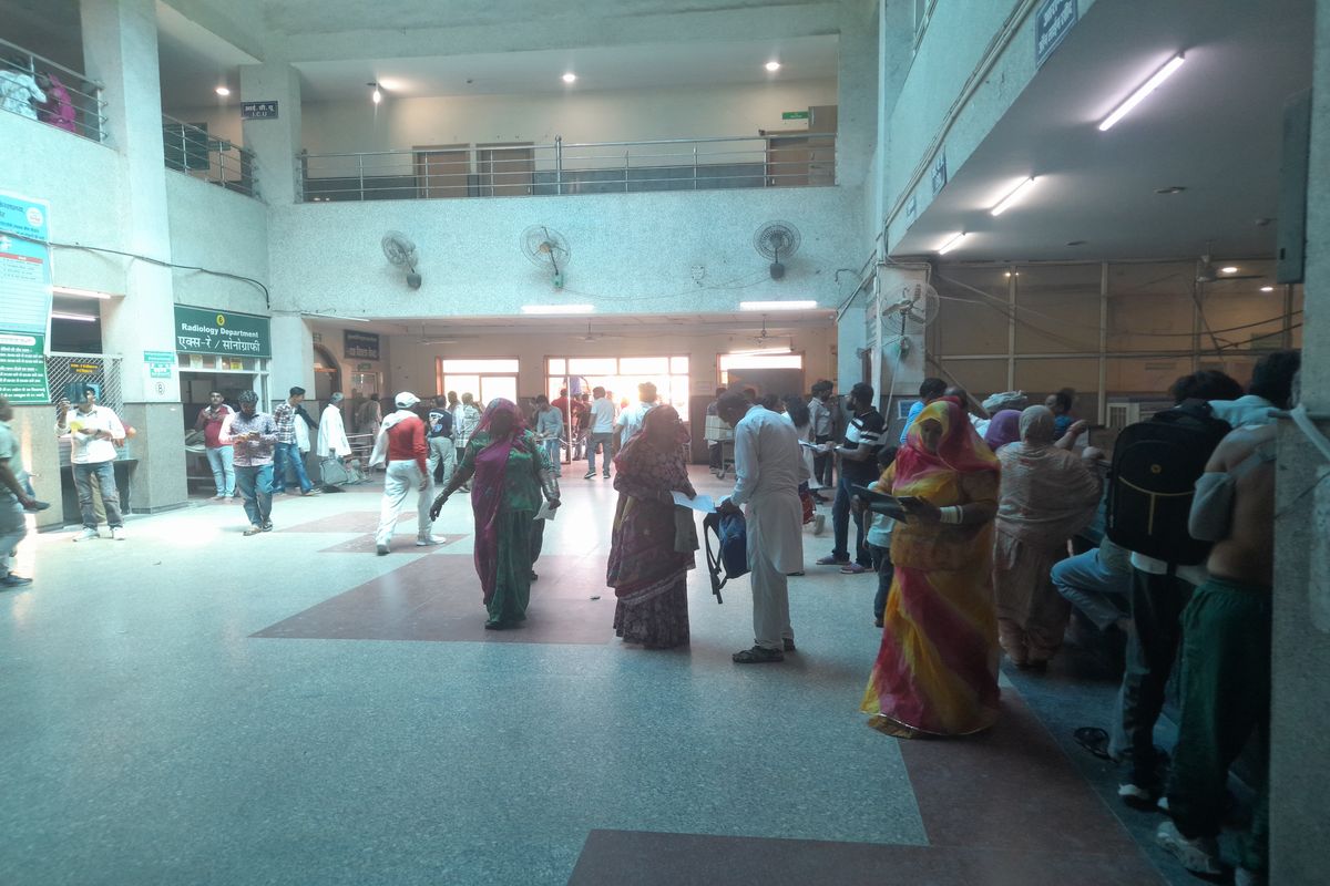 पीबीएम अस्पताल स्थित ट्रॉमा सेंटर।