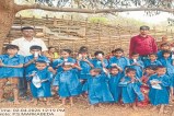 मरकाबेड़ा में प्राथमिक स्कूल शुरू (photo source- Patrika)