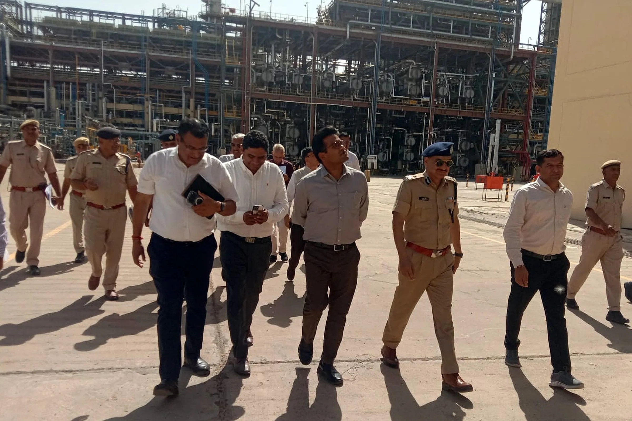 High Alert at Pachpadra Refinery Ahead of PM Narendra Modi Visit Divisional Commissioner Takes Charge