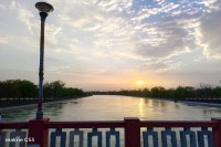 लखनऊ में बढ़ी गर्मी, तेज हवाओं के बीच जल्द 40 डिग्री पार करेगा पारा (फोटो सोर्स : भाषा WhatsApp News Group)