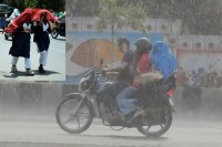 लखनऊ समेत यूपी में आंधी-बारिश का कहर: राहत भी, आफत भी (फोटो सोर्स : Patrika)