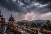 IMD Alert Heavy Pre-Monsoon Rain Thunderstorms Likely in Jaipur Jodhpur Kota and Udaipur on 28-30 April