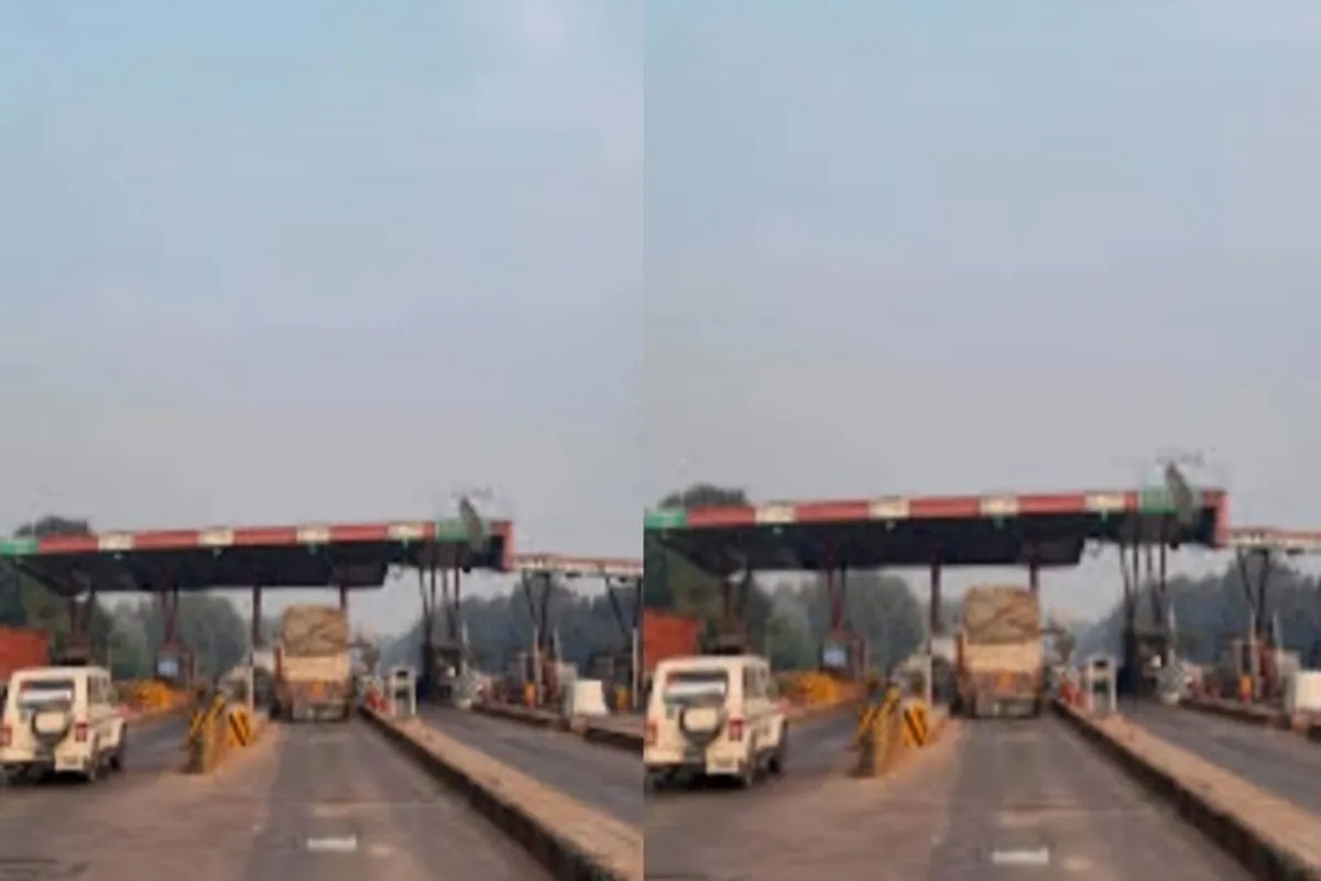 एक महीने में 1600 ओवरलोड ट्रक पार, 900 के नंबर निकले फर्जी, मिलीभगत के संकेत (फोटो सोर्स : भाषा WhatsApp News Group)