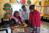 District Panchayat CEO did a surprise inspection