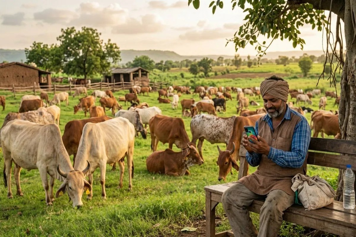 Goras mobile app is being launched for cattle farmers.