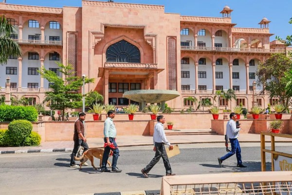 Bomb threat at rajasthan vidhansabha