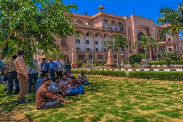 Bomb threat at rajasthan vidhansabha