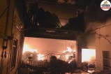 Pali Textile Factory Fire Massive Blaze Destroys 8000 Cloth Rolls 7 Fire Tenders Douse Flames After Overnight