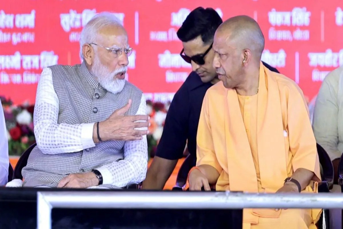 यूपी में मंत्रिमंडल विस्तार की हलचल तेज, सीएम योगी का दिल्ली दौरा बना चर्चा का केंद्र (फोटो सोर्स : भाषा WhatsApp News Group)