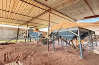 Illegal garnet factory raided in Khatwada, 5 tonnes of precious stones and machinery seized