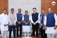 AAP Rajya Sabha MPs join BJP, Seven AAP MPs merge with BJP, Raghav Chadha joins BJP, AAP split Rajya Sabha, Anti-defection law Rajya Sabha merger,