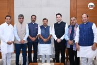 AAP Rajya Sabha MPs join BJP, Seven AAP MPs merge with BJP, Raghav Chadha joins BJP, AAP split Rajya Sabha, Anti-defection law Rajya Sabha merger,