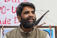 ai summit protest iyc leader manish sharma gets bail with conditions in delhi court