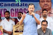 Arvind Kejriwal in West Bengal Assembly elections.