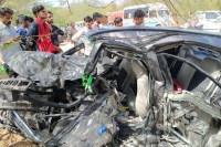 Barmer road accident, Barmer Jaisalmer highway accident, Harsani phanta accident, car pickup collision Rajasthan, four killed Barmer accident, Rajasthan road accident news, fatal crash Barmer, highway accident Rajasthan today, Barmer latest news, Jodhpur family accident, tragic road accident Rajasthan, Barmer police update, road safety Rajasthan, accident news Barmer, Rajasthan breaking news