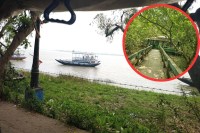 Borders of India and Bangladesh in West Bengal