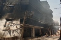 Huge fire in Ambikapur