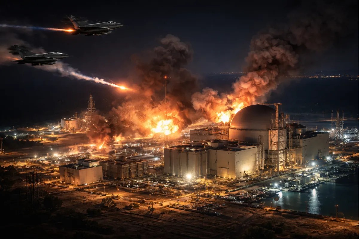 Bushehr Nuclear Power Plant Attack