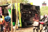 कोंडागांव में हुआ दुर्घटनाग्रस्त (photo source- Patrika)