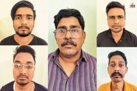 400 करोड़ के फ्रॉड केस गिरफ्तार आरोपी, पत्रिका फोटो