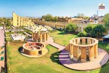 जयपुर के जंतर मंतर पर टूरिस्ट हुए कम, पत्रिका फोटो