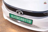 ईवी कार का कटा पॉल्यूशन चालान, पत्रिका फोटो