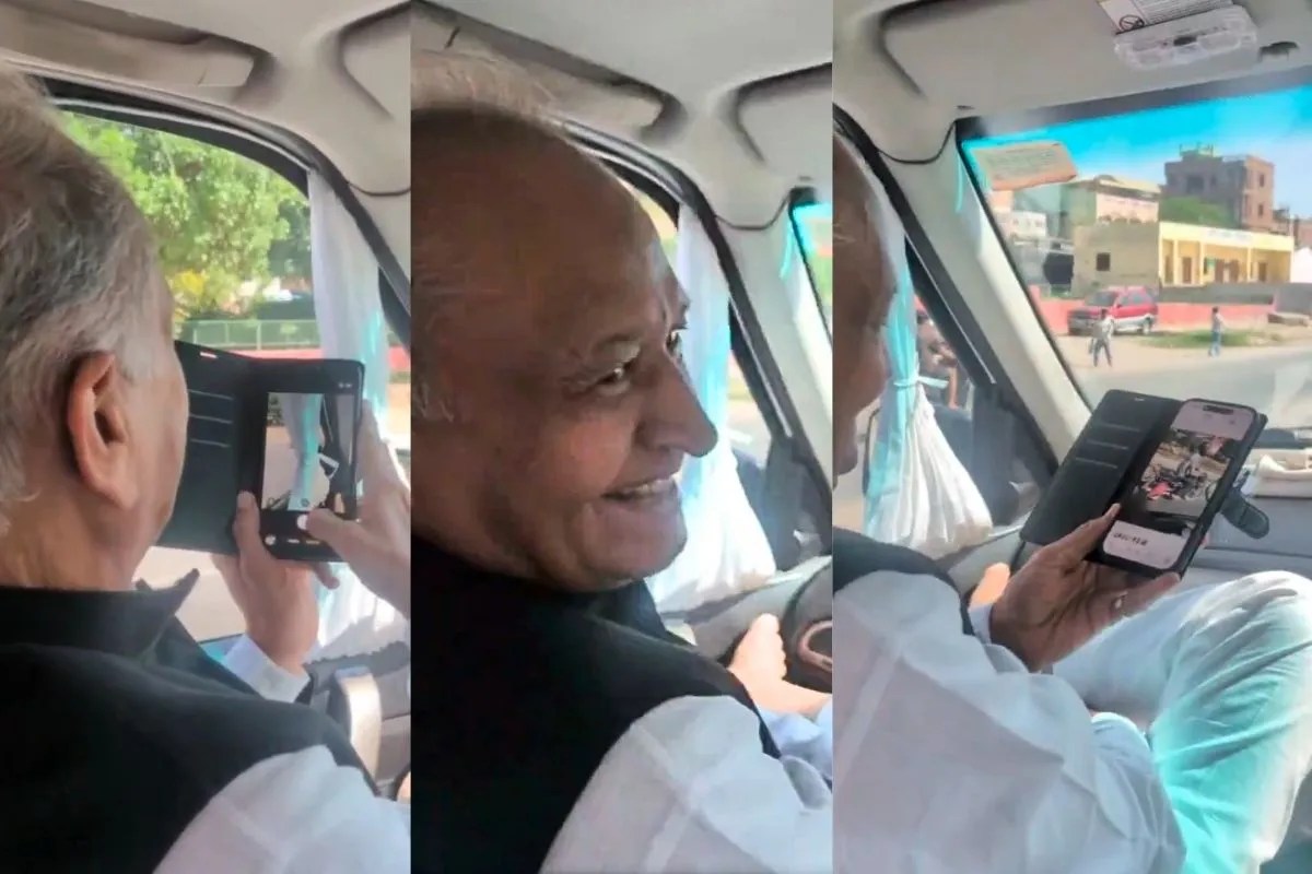 Pics from Ashok Gehlot Video