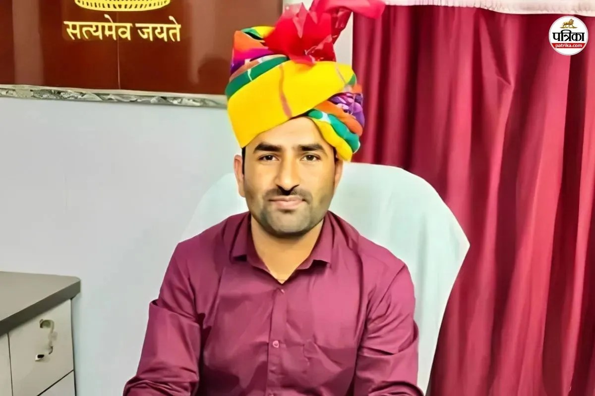 निलंबित आरएएस हनुमानाराम, पत्रिका फोटो