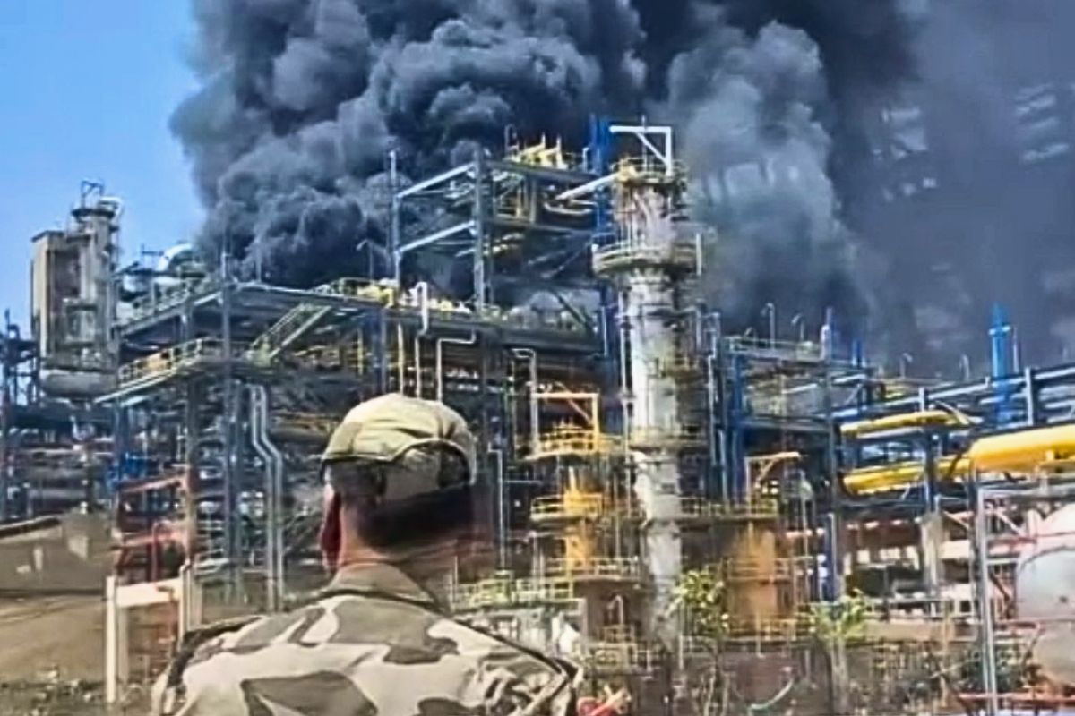 Pachpadra Refinery Fire Incident 
