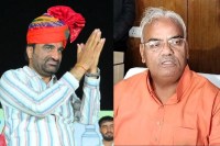 Hanuman Beniwal and Madan Dilawar : File PIC