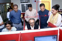 CS V Srinivas and DGP Rajeev Sharma