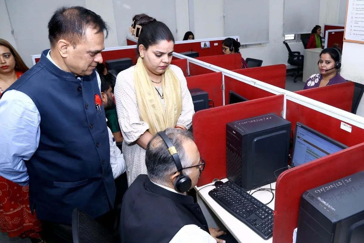 
CS V Srinivas and DGP Rajeev Sharma