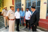 बेगूं सब जेल का जज मान सिंह चूंडावत ने किया निरीक्षण, पत्रिका फोटो