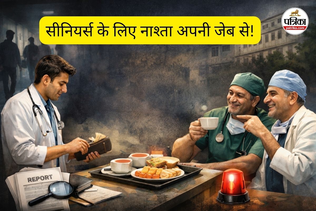 सीनियर्स के लिए नाश्ता अपनी जेब से! (फोटो सोर्स- photo- AI)