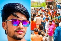 Bharatpur hospital a young man died while being injected Angry family members blocked road