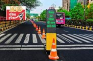 Jaipur Rambagh Circle New traffic arrangement Left free turn facility started public get relief