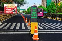 Jaipur Rambagh Circle New traffic arrangement Left free turn facility started public get relief